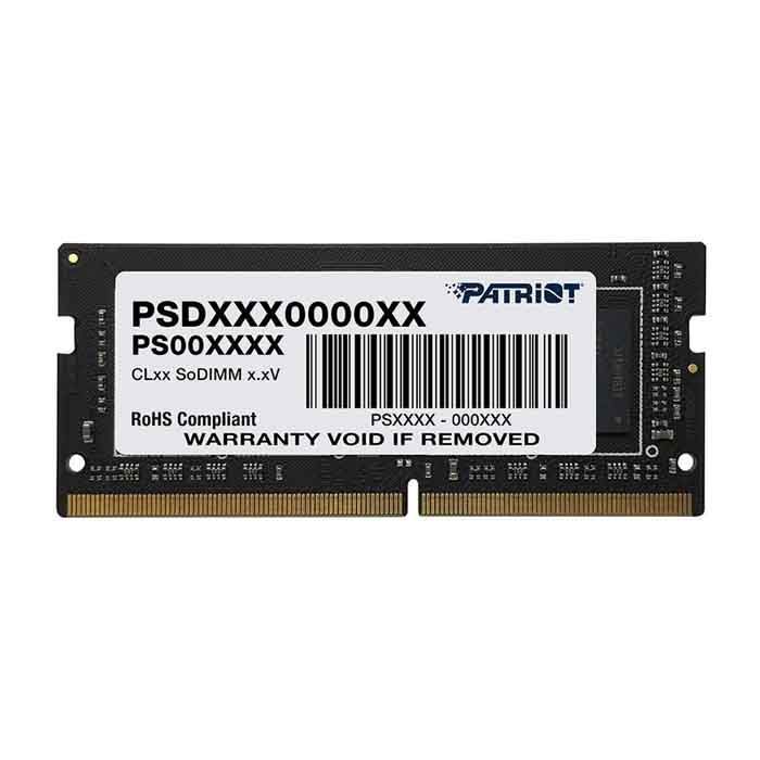 Оперативная память PATRIOT SO-DIMM 8ГБ DDR4 PC21300 [PSD48G266681S]