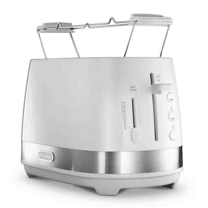 Тостер DeLonghi CTLA 2103 W (белый)