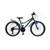 Велосипед  24" STELS Navigator 410V 12", арт. V010, Чёрный/синий, 