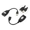 Удлинитель USB по витой паре VCOM "CU824" (до 45м)