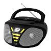 Магнитола BBK BX-180U черный/желтый
