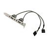 Кабель ESPADA планка в корпус USB2.0 - 2 порта [EBRCT-2PrtUSB2]