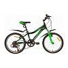 Велосипед 20" Pioneer Ranger 11" black/green/silver