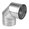 Колено нерж.сталь угол 90* D125
